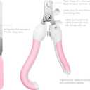 YT Direct Dogs & Cats Pets Nail Clippers and Trimmers with Safety Guard to Avoid Overcutting, Stainless Steel Claws Grooming Tool Kit for Small and Medium Animals, One Nail File Included