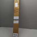LazBlinds No Drill Roman Shades, Blackout, 32" W x 48" H, Natural