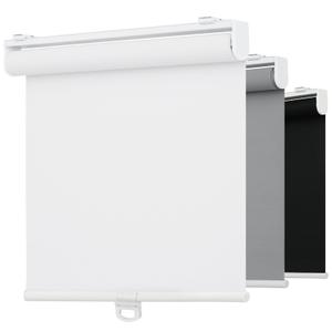 AYZOT Light Filtering Solar Shades for Indoor Windows, 34" W x 72" H, White