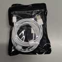 2 x Car Carplay Cable for iPhone 17/Air/17 Pro Max/16/15/Pro Max/Plus, 2-Pack USB to USB C for iPhone 17 USBC Cord, iPad Pro 13/12.9/11 inch, Air 5/4th, Mini 7/6 Gen Car Charger Cable Charging Cord 3FT (White)