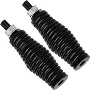 2 Pieces Barrel Spring Mounting Base Whip Light Spring Mounting Bracket CB Antenna Spring Mount for ATV UTV Truck