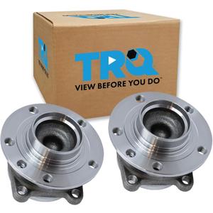 TRQ Rear Left and Right Wheel Bearing and Hub Assembly Set 2 Piece Compatible with 2014-2022 Jeep Cherokee Front Wheel Drive 2015-2017 Chrysler 200 Front Wheel Drive