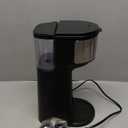 K Cup Coffee Maker. Pod Coffee Machine 14 OzGround Coffee Maker (Black)