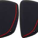 5-Button Key Fob Cover for Chevy Silverado & GMC Sierra 2022-2025, Silicone 2-Pack, Black
