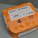 Pura Size 4 Eco-Friendly Diapers (18-31lbs) Totally Chlorine Free (TCF) Hypoallergenic, Soft Organic Cotton, Sustainable Comfort, up to 12 Hours Leak Protection, Allergy UK, 22 Diapers (Pack of 1)