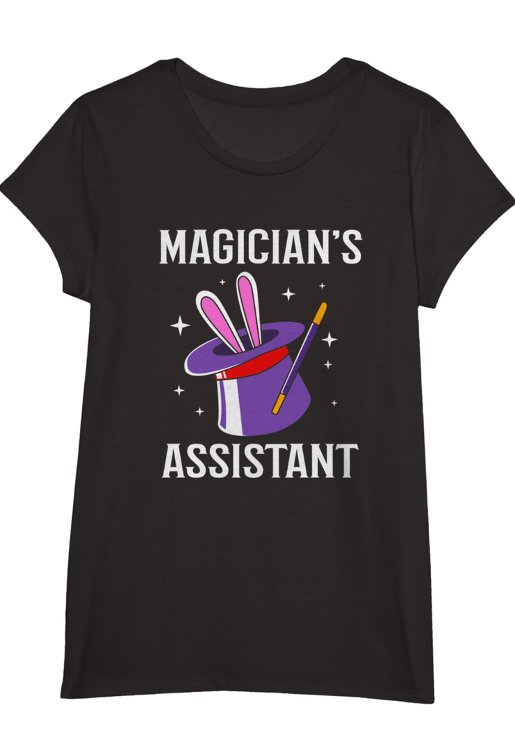 Magicians Assistant Magic Lover Magician For Kids T-Shirt XS Youth 116/5-6
