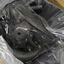 Portable Freestanding Shampoo Bowl Sink, Adjustable Height, Black