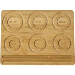 Bracelet Bead Board - Natural Texture Jewelry Making Wood Bead Board, Reusable Beading Bracelet Design Tray | Creative Bead Board, Decorative Wood Beadboard Ideal for Beginners and Professionals