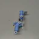 242252702 240531101 Refrigerator Water Inlet Valve Fit for Fr-igidaire, Ken-more, Elec-trolux, Cro-sley 240505101 Triple Solenoid Inlet Valve Replace K-76150 WV2702241 636701 by Fetechmate