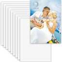 MR.R 10 Pieces 8x12 inch Sublimation Blanks Aluminum Metal Board Glossy Pure White Photo Blanks Aluminum Sheet Sign Blanks Aluminum Plate for Sublimation Heat Transfer Printing,0.22 mm Thickness
