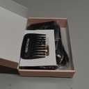 REECHO 9PCS Clip in Hair Extensions, 24" Thick Long Mini Mermaid Wave Luxurious Lightweight Japanese Technology HYOUITSU Fiber Invisible Soft Lace Weft - HE009 Dark Brown with Highlights