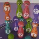 BOWLING GAME SET - COLORFUL & FUN - TOY BOWLING SET
