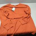 WIHOLL Long Sleeve Shirts for Women Waffle Knit Trendy Fall Fashion 2025 Dressy Casual Blouses Teacher Outfits Size M