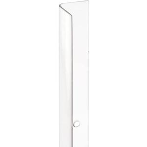 Prime-Line U 9129-4 Vinyl Perforated Corner Shield, 3/4 Inch x 48 Inch, Clear (4 Pack)