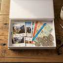 Gifts for Travelers & Hikers - National Park Decorative Books with Storage (Zion, Yosemite, Acadia) - Vintage Travel Decor Memory Box for Keepsakes, Coffee Table & Shelf Display (Set of 3) (Green-Red-Blue)