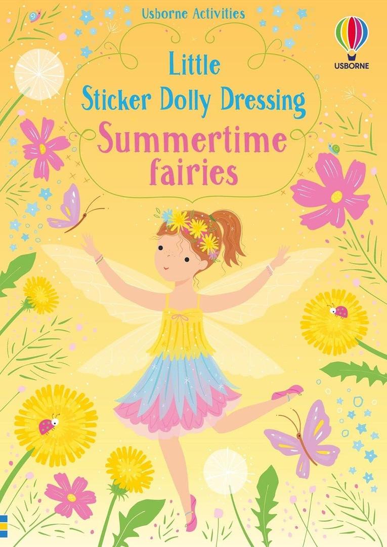 2 x Little Sticker Dolly Dressing, Summertime Fairies