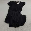 ECOWISH  Women's Pleated Church Maxi Dresses Summer Casual Short Sleeve Crew Neck Flowy Loose Long Sundresses 2025, M