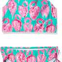 Kanu Surf Girls Daisy UPF 50 Beach Sport Halter Tankini 2-Piece Swimsuit