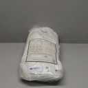 OLANLY White Round Rugs for Bedroom - Machine Washable, 4 ft Circle Area Rugs for Living Room, Soft and Fluffy Shaggy Carpet for Teen Girls and Boys, Nursery Rooms, Dorms, Home Decor Aesthetic