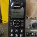 Panasonic DECT 6.0 Expandable System, Cordless Phones With Answering Machine and Call Blocking - 5 Cordless Phones 5 Handsets - KX-TGE645M (Metallic Black)