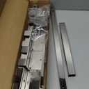 Undermount Sink Brackets, 304 Stainless Steel Adjustable Undermount Sink Support, Horizontal Installation Kit for Save Space, Heavy Duty Sink Repair System for Undermount Kitchen Bathroom (20-31.5 in)