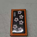 Shorogyt for Samsung S21 Plus Wallet Case with Card Holder - Cute Designer Black Flower Pattern Kickstand Magnetic Clasp Back Flip Folio Leather Phone Cases for Women Men Girls for Galaxy S21 Plus