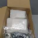 Tioncy 26 Pcs Ceramic Christmas Village Houses with Christmas Tree Berry Tree Bird Xmas Street Lamp DIY Xmas Village Houses Figurine for Tabletop Mantle Decor