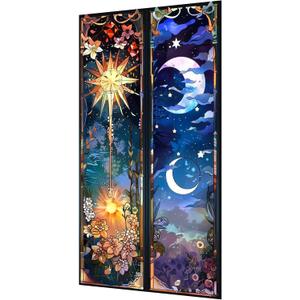 Axquilon Large Diamond Art Kits for Adults - Sun and Moon Diamond Painting Kits for Adults, 5D Round Full Drill Moon Gem Art Paint by Diamonds Pictures DIY Crafts Kits 16x28inch