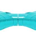 Hover-1 Blast Electric Self Balancing Scooter with 6.5 Tires, Dual 160W Motors, 7 mph Max Speed, and 3 Miles Max Range (Aqua)