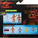 Five Nights at Freddys 6-Inch Endo-Series Collector Figure: Endo-1 with Classic Freddy & Withered Freddy Pieces - Articulated Figure with Classic and Withered Freddy Parts