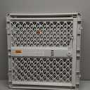 MYPET Universal Pet Gate: 26 - 42 Wide Dog Gate for Doorways with Pressure Fit or Swinging Door Hardware Mounting Types Included: 26" Tall; Gray