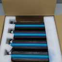 206X Toner Cartridges 4 Pack High Yield (with Chip) Compatible Replacement for HP 206X 206A for Color LaserJet Pro MFP M283fdw M283cdw M283fdn M282nw Pro M255dw M255nw M283 M255 Printer W2110X W2110A