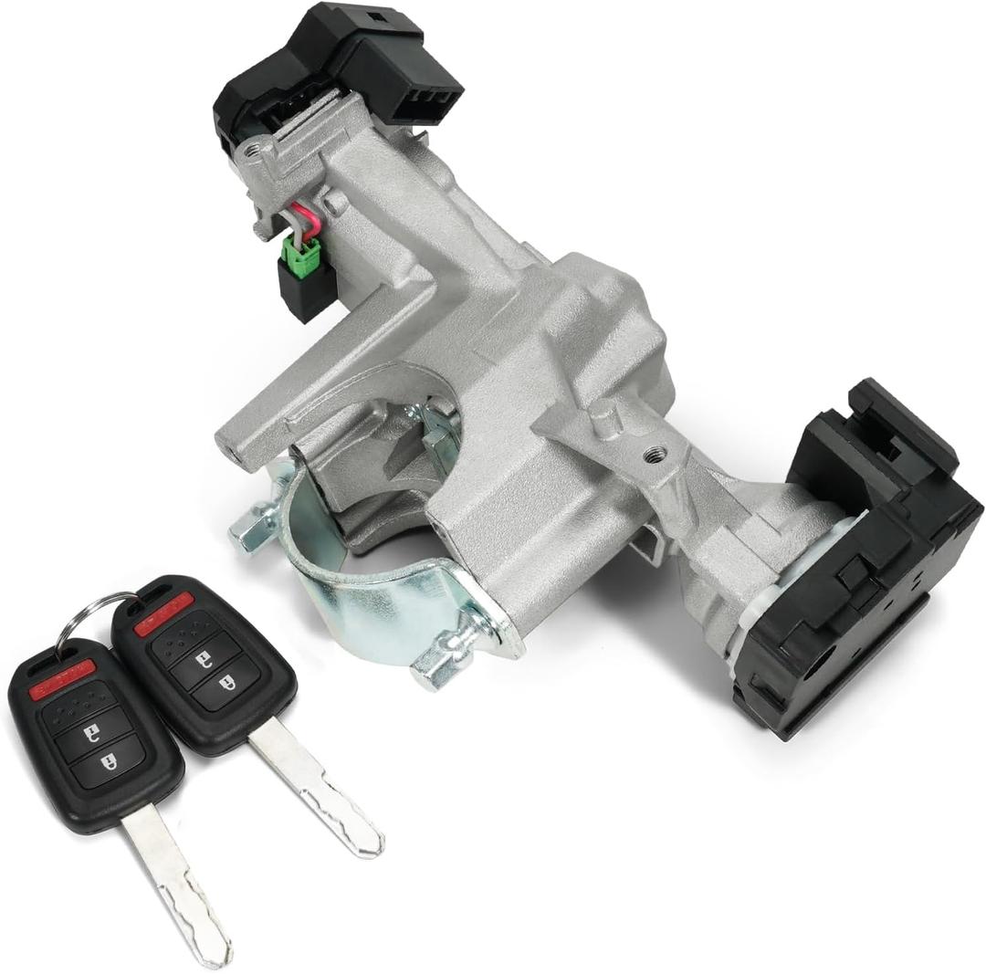 39730-T2A-A0 Ignition Lock Cylinder Switch with 2 Remote Key (Without chip) Compatible with Honda Accord 2013 2014 2015 2016 2017 2.0L 2.4L 3.5L 39730-T2A-A0 Ignition Lock Cylinder Switch with 2 Remote Key (Without chip) Compatible with Honda Accord 2013 2014 2015 2016 2017 2.0L 2.4L 3.5L