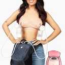Pump-A-Porter Portable Breast Pump Bag | Belt Bag | Turns Electric Pump into Hands-Free Wearable Breast Pump | Fits Spectra S1, S2, Synergy Gold, Motif Luna, Ameda Pearl, Unimom Opera