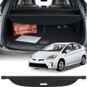 SCITOO Retractable Rear Cargo Cover Shade 2010 2011 2012 2013 2014 2015 Fit for Toyota Prius 1.8L Rear Trunk Shielding Shade Cargo Luggage Cover