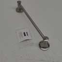 BESy Adjustable Bronze 16.5 to 28.7 Inch Bath Towel Bar Rack for Bathroom Towel Holder, Wall Mounted Towel Bar Rod Hanger Bathroom Hardware Accessories Hotel Style, Stainless Steel, Brushed Nickel