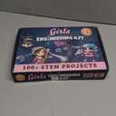 Butterfly EduFields 100+ STEM Projects | Girls Mini Engineering Kit for Ages 8 10 12 15 Years | Ultimate DIY Science Experiments for Kids | Educational Engineering Toys Best Birthday Gift idea