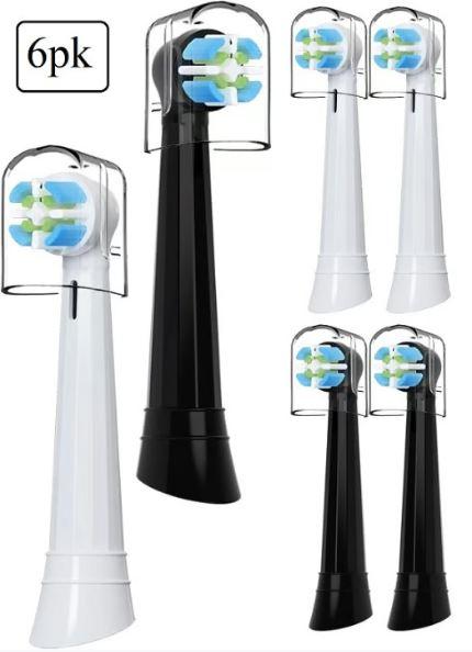 Pack of 6 Replacement Heads Compatible with Oral B iO 10 9 8 7 6 5 4 3 Series
