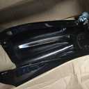 0083 2.9 Gallon Motorcycle Fuel Gas Tank Universal Black for Honda Yamaha Suzuki Kawasaki (Frame Modification Required)