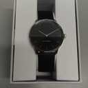 Withings ScanWatch Light - Hybrid Smart Watch, Heart Rate Monitoring, Fitness Tracker, Cycle Tracker, Sleep Monitoring (Black)