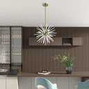 Livex Lighting, 48824-01, Uptown, Pendant Chandelier, Antique Brass