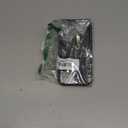 for iPhone 15 Phone case with Card Holder with Compatible magsafe Magnetic, Key Chain PU Leather Flip Kickstand Detachable 2-in-1 Wallet case for Apple15 Women Men-Black Leopard