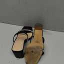 The Drop Women's Avery Square Toe Two Strap High Heeled Sandal 7.5