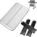 Grill Replacement Parts for 3-Burner Walmart Expert Grill 720-1049, Cooking Grate and Heat Plates Replacement Parts for Expert Grill Parts, 22 11/16"