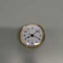Hicarer 2.8 Inch/ 70 mm Quartz Clock Insert, Gold Trim, Arabic Numeral, Quartz Movement (Gold Trim)