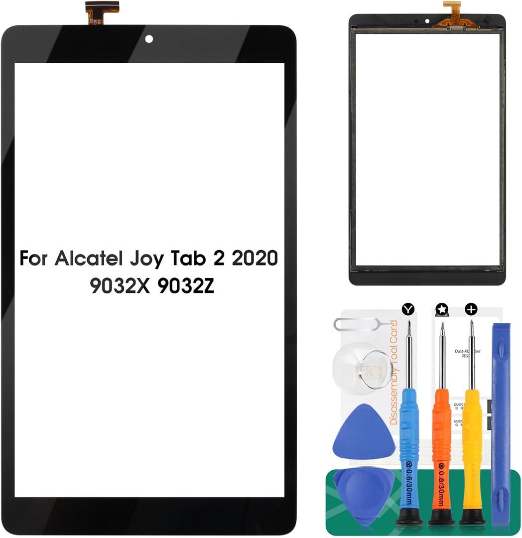 For Alcatel Joy Tab 2 2020 8" 9032X 9032Z 9032T 9032W Touch Screen Glass Panel Digitizer Replacemet(Not Including LCD)