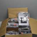 ZYC Oil-Rubbed Bronze 6 Retrofit LED Recessed Lighting, 6 Inch 12 Pack Dimmable Retrofit LED Recessed Lighting Damp Rated Can Lights, Baffle Trim, 15W 1200Lm(Oil-Rubbed Bronze, 6 inch)