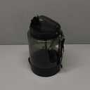 lesotc Portable Dog Travel Water Bottle, 77oz Large Travel Water Bowl for Dogs Camping Hiking Beach Hunting Essentials, Big Pet Bottles Bowl Water Dispenser for On The Go Park Car Walking Accessories (Black)