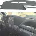 Dash Cover Mat Custom Fit for 1995-1996 Chevy Chevrolet Silverado C1500 C2500 C3500 K1500 K2500 K3500 Tahoe Suburban,GMC Sierra Yukon Suburban Pickup Truck,Dashboard Cover Pad Carpet (Dark Gray) J131