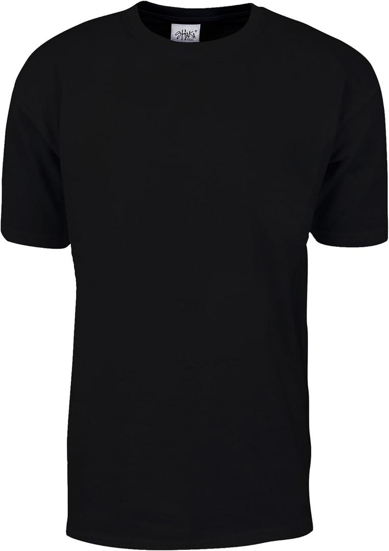 Shaka Wear Men's Classic Fit Shirt (Black, M)